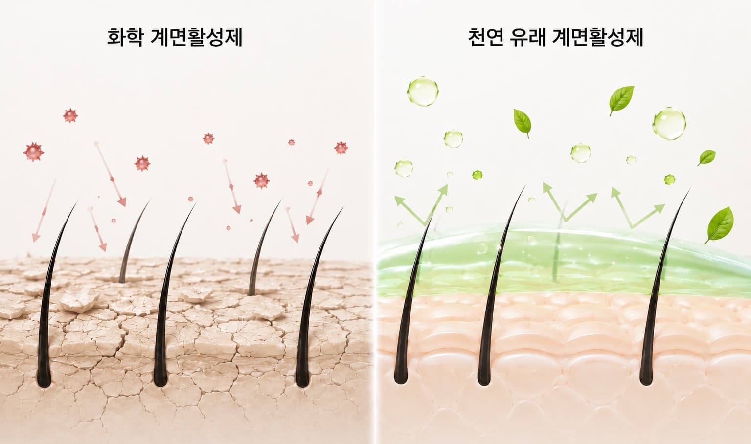 Chemical vs Natural Surfactants